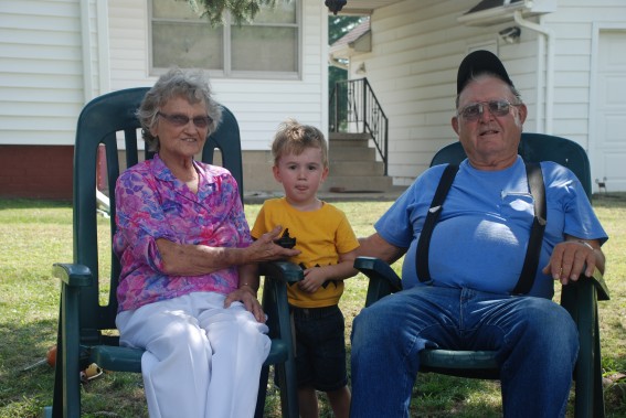 Jack and Great-Grandparents